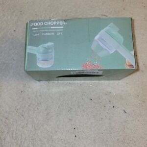 Food Chopper Electric Hand Held Cooking Hammer Vegetable Slicer‎ Meat Grinder